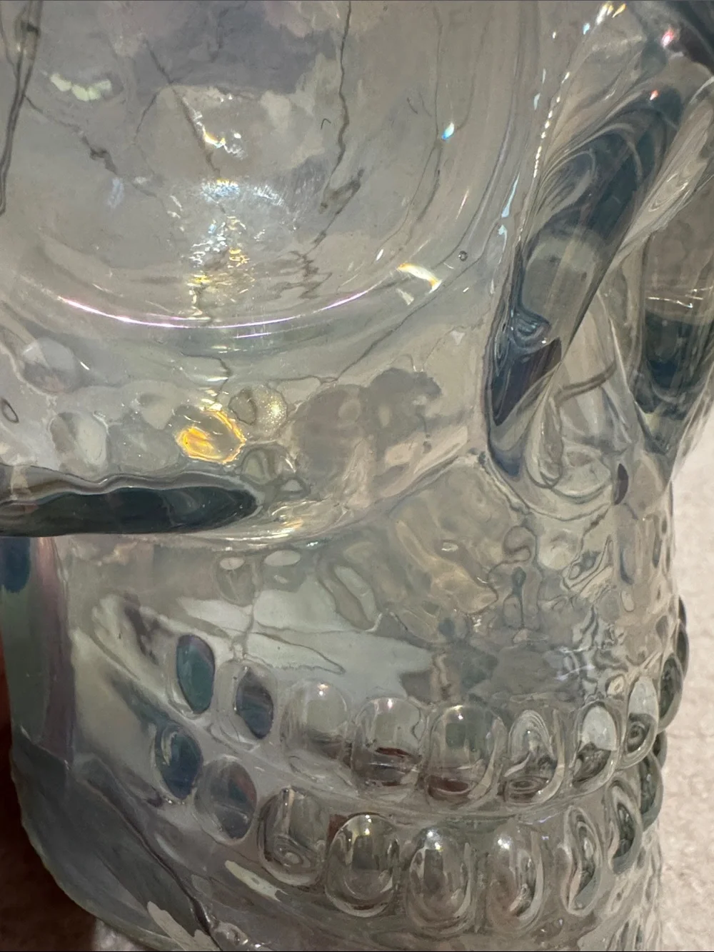 Luster Glass LED Skull  - LUX Halloween decor